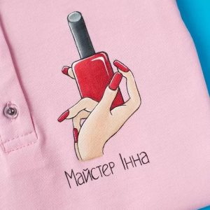 Малюнок на уніформі Nail Master #1