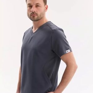 Медичний костюм чоловічий Портленд темно-сірий