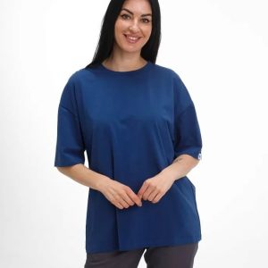 Медична футболка унісекс сапфір