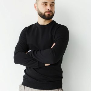 Медичний світшот Нью-Йорк чоловічий чорний