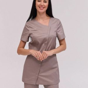 Медичний костюм жіночий Вірджинія мокко